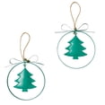 thumbnail image 5 of Hanging Metal Ornaments Set of 2, 5 of 6
