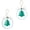 Green, variant on Hanging Metal Ornaments Set of 2