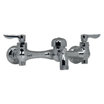 American Standard Exposed Yoke Wall-Mount Utility Faucet in Polished Chrome
