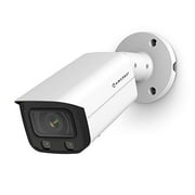 Amcrest NightColor AI IP PoE Bullet Camera w/ 66ft Full NightColor, Human/Vehicle Detection, Face Detection, Two-Way Audio, Amcrest Cloud, 113Â° FOV, 2.8mm Lens, 4MP@30fps (IP4M-1046EW-AI)