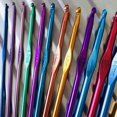 thumbnail image 2 of LNGOOR 5sets 8Pcs Multicolor Aluminum Crochet Hooks Knitting Needles Craft Yarn 2-5.5mm（5sets）, 2 of 7