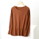 thumbnail image 5 of Sonducket Ropa interior térmica femenina Tops manga larga sin costuras cómodo otoño Oficina dormir ropa interior camisa cálida para Prendas para la parte del cuerpo Marron oscuro 6XL, 5 of 6