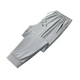 thumbnail image 3 of WTXUE Mens Pants Casual, Pantalones De Hombre, Casual Men'S Loose Fitting Quick Drying Ice Silk Pants Casual Pants 5XL, 3 of 4