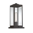thumbnail image 4 of Westover 1-Light Western Bronze Outdoor Pier Mount Light, 4 of 5
