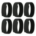 thumbnail image 1 of Correas para Botas Uxcell, Bandas Elásticas para Tobillos con Gancho y Bucle Negras 14", 1 of 7
