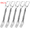 5 Pcs, variant on 2-in-1 Watermelon Fork Slicer Cutter, 2024 Upgraded Dual Head Stainless Steel Fruit Cutter, Watermelon Cutter Slicer Tool, Summer Fruit Forks Slicer Knife for Home Kitchen Gadgets (5 Pcs)