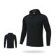 thumbnail image 4 of pstuiky camisas de manga larga para hombre, Sudadera con capucha de color liso para hombre, con bolsillo y parte superior cálida para deportes al aire libre, manga larga, informal xl, 4 of 5