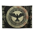 thumbnail image 5 of PRATYUS Nordic Vikings Tapestry, Soft Flannel, Viking Raven Celtic Rune Scandinavian Aesthetic Mythology Tapestry Wall Hanging for Bedroom Living Room Decor  60x50inch, 5 of 6