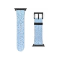 thumbnail image 2 of Light Blue Snakeskin Print Faux Leather Band For Apple Watch-Series 1-9/SE, 2 of 4