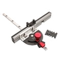 thumbnail image 2 of LOVIVER Table Saw Miter Gauge System Kit DIY Woodworking Tool Sturdy with Track Stop, 2 of 7