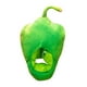 thumbnail image 5 of Gorro de peluche con forma de pimiento, ideal para adultos. Perfecto para fiestas, bailes de máscaras y graduaciones. Verde, 5 of 9