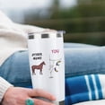 thumbnail image 3 of Gifts for Mom From Daughter Funny Happy Birthday Gifts for Mother From Son Best Gifts for Mothers Day 20oz Mom Cup Christmas Presents for Mother From Kids Travel Tumbler With Lid Straw Mom2, 3 of 7