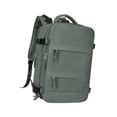 thumbnail image 2 of Mochila de viaje ligera para portátil, ideal para viajes de camping y mochileros. ejercito verde, 2 of 9