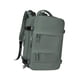 thumbnail image 2 of Mochila de viaje, bolsa para computadora, bolsa de lona ligera para viajes, senderismo, fin de semana ejercito verde, 2 of 9