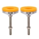 thumbnail image 1 of Nivelador de patas para muebles, tuerca de acero al carbono, almohadilla de goma antideslizante, altura ajustable, tornillo para patas de muebles, 2 uds., 1 of 8