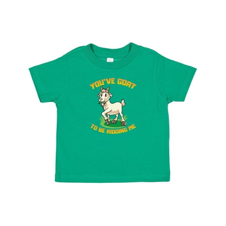 

Inktastic Funny Goat Kid Joke Gift Baby Boy or Baby Girl T-Shirt