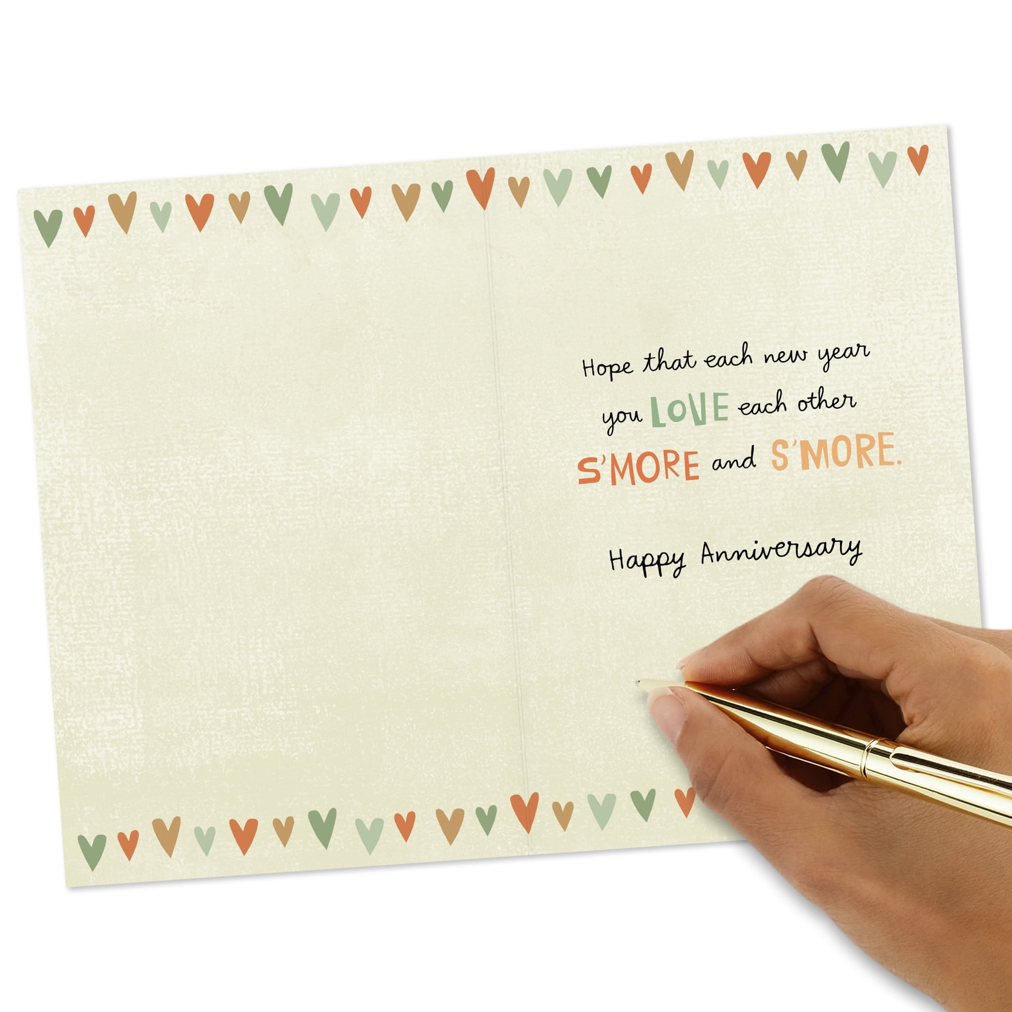Hallmark Anniversary Card (Love Each Other S'more)