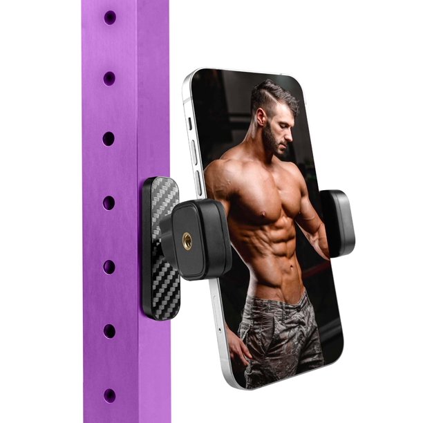 Soporte magnético para teléfono JACZZO, soporte giratorio de 360° para gimnasio