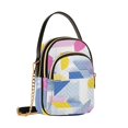 thumbnail image 7 of FORMRS Crossbody Bag for Women Quilted Travel Shoulder Cell Phone Purse with Chain Strap Handbag, Retro Simple Shapes, 7 of 7