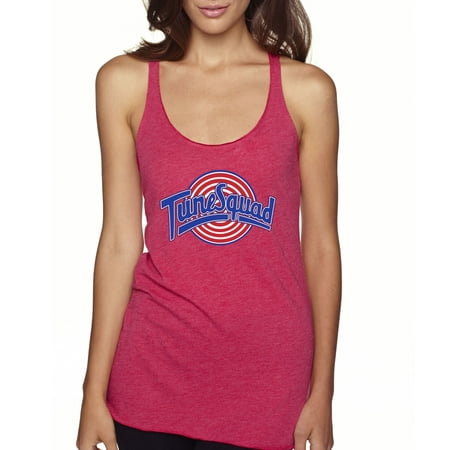 - New Way 487 - Women's Tank-Top Tune Squad Space Jam Basketball Team