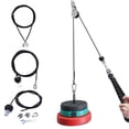 thumbnail image 3 of 3 piezas 2m Fitness DIY Polea Cable Sistema de cuerda Fuerza Gimnasio Accesorio, 3 of 9