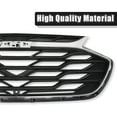 thumbnail image 2 of CROSSDESIGN Front Upper Bumper Grille Grill Assembly Kit Fit for2019 2020 Chevy Cruze Chrome Plastic, 2 of 9