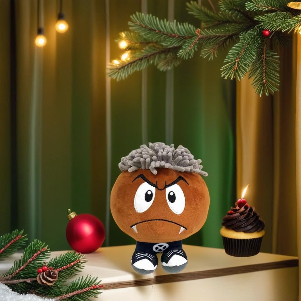 Ken Carson Goomba Plush, 9.4" for Kids, Fans and Friends Beautifully Plush Doll Halloween Anime Gifts
