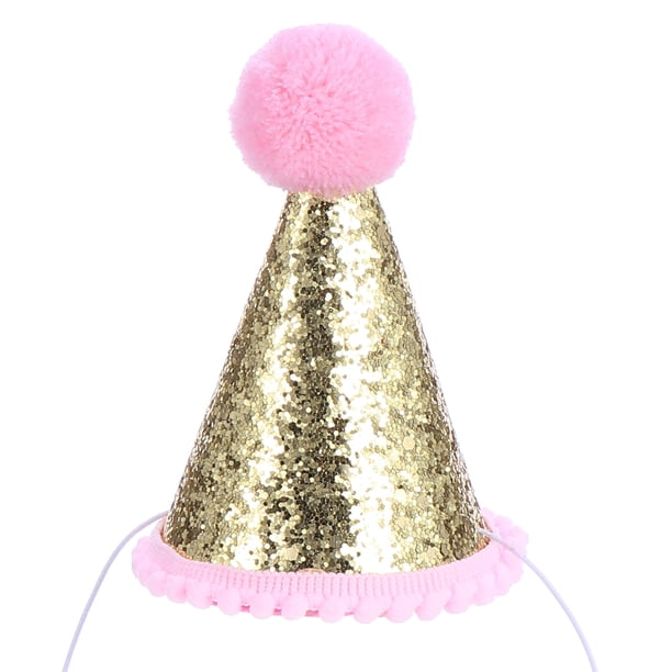 KAKOWELY 1 sombrero de fiesta de cumpleaños para niños, accesorio para fotos de fiesta, cono de cumpleaños