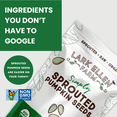 thumbnail image 2 of Lark Ellen Farm Sprouted Organic Pumpkin Seeds, Pumpkin Seeds Organic, Pepitas, Vegan, Non GMO, Gluten Free, Paleo, and Keto Friendly (14 oz, 3 Pack), 2 of 6