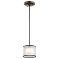 thumbnail image 2 of 43152MIZ-Kichler Lighting-Tallie - 1 light Mini Pendant - 6.25 inches tall by 6 inches wide-Mission Bronze Finish, 2 of 2