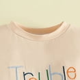 thumbnail image 5 of YDFCWXW Toddler Baby Boy Outfit Dinosaur Embroidery T-shirt Jogger Shorts Summer Outfit (Orange, 18-24 Months), 5 of 7