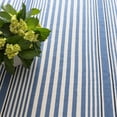 thumbnail image 6 of Dash & Albert Rugby Stripe Handwoven Indoor/Outdoor Rug, 3' x 5', Denim, 6 of 7