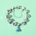 thumbnail image 5 of Disney-pulsera DIY de Mickey Castle para mujer, pulseras coloridas de Pandora, colgante de vestido de princesa esmaltado, accesorios de joyería, 5 of 5