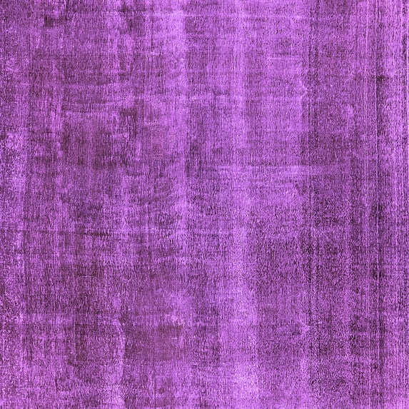 Ahgly Company Indoor Square Oriental Purple Industrial Area Rugs, 4' Square