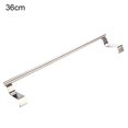 thumbnail image 2 of Limei Modern Towel Bar with Hooks for Bathroom and Kitchen, Brushed Stainless Steel Towel Hanger Over Cabinet (36cm), 2 of 7