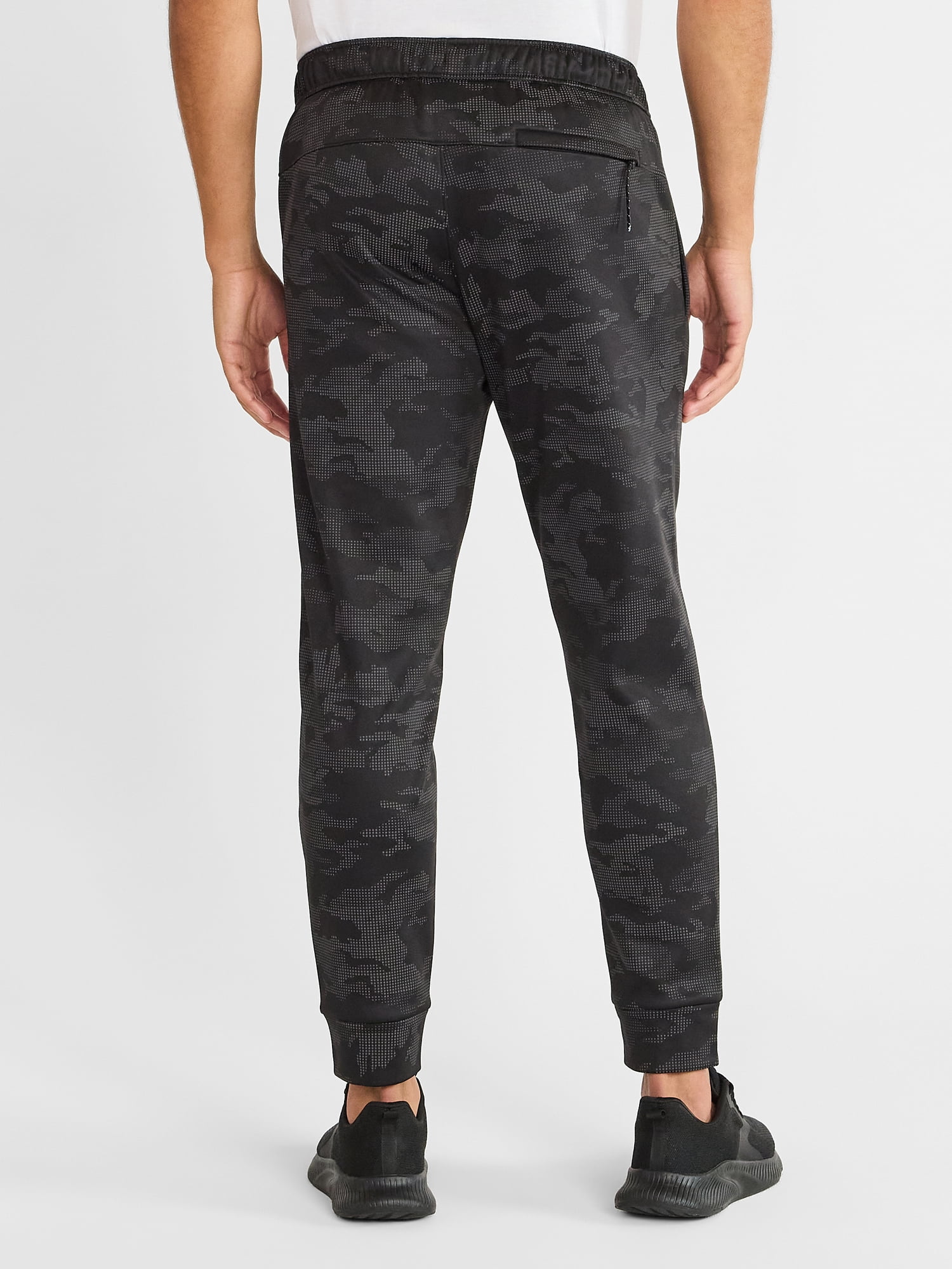Athletic Works Men's and Big Men's Reflective Joggers, Sizes S-3XL