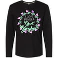 thumbnail image 3 of Inktastic I Love Being a Great Grandma- Circle of Hearts Long Sleeve T-Shirt, 3 of 5
