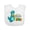 AA-White, variant on Inktastic Happy Easter Dinosaur with Egg Boys or Girls Baby Bib