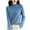 Blue, variant on Winter Sweaters for Women Soft Turtleneck Long Sleeve Wool Sweater Business Casual Work Blouses Women's Fashion, Dark Blue, Size XXL