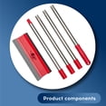 thumbnail image 7 of DSV Standard Professional Multi-Use Window Squeegee | Length 16"- 55", Rubber Strip 10", Window Cleaner, 7 of 7