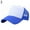 White & Blue, variant on jiaroswwei Fashion Unisex Trucker Cap Baseball Golf Mesh Adjustable Hats
