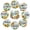 Sunflower, variant on Goyunwell 8Pcs Sunflowers Diamond Art Painting Coasters Kits with Holder Diamond Art Non Slip Coaster Kits DIY with Holder Crafts for Adults Diamond Art Painting Kits Supplies for Christmas Gift