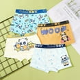 thumbnail image 4 of Esaierr Toddler Baby Cotton Underwear for 4PCS Kids Boys Boxer Briefs Colour Mix & Match for 3-18Y, 4 of 5