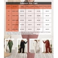 thumbnail image 3 of Cuteduck Womens Plus Size 2 Piece Outfit Set Long Sleeve Wide Leg Pant Loungewear Pajamas Set with Pocket 1X-5X, 3 of 9