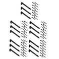 thumbnail image 4 of WORGEOUS 150 pcs  Drip Irrigation Stakes Heavy Duty Garden Hose Guide for Securing Tubing Hose Guide Stakes for Lawns Flower Beds and Vegetable Gardens, 4 of 8