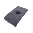 thumbnail image 3 of Protector de cubierta de cama suave para sofá de SPA de de salón con orificio para respirar la cara, toalla de de , Sábana de salón Gris, 3 of 8