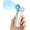 Grey, variant on Portable Handheld Fan Life9, Turbo Power High Speed Air [18H Max Cooling Time], 5 Gear Wind, 5000mAh Rechargeable, Mini Pocket Design, Personal Fan for Travel Concerts Camping Makeup - Black