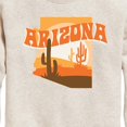 thumbnail image 3 of Instant Message - Arizona Desert - Toddler & Youth Crewneck Fleece Sweatshirt, 3 of 6