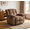 Chocolate(Single Chair), variant on Manual Reclining Sofa Set,Corduroy Recliner Chair for Small Space/Rv, Wall Hugger Recliner for Living Room/Theater Seating/Office(Single Chair 1PC,Gray)