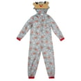 thumbnail image 2 of Kmbangi Ensemble de Pyjamas de Noël Assortis pour la Famille Adultes Enfant Bébé Robe de Chambre Haut à Motif d'Orignal+pantalon, 2 of 8